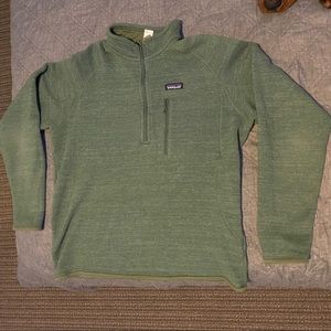 Men’s Patagonia Quarter Zip Better Sweater, L